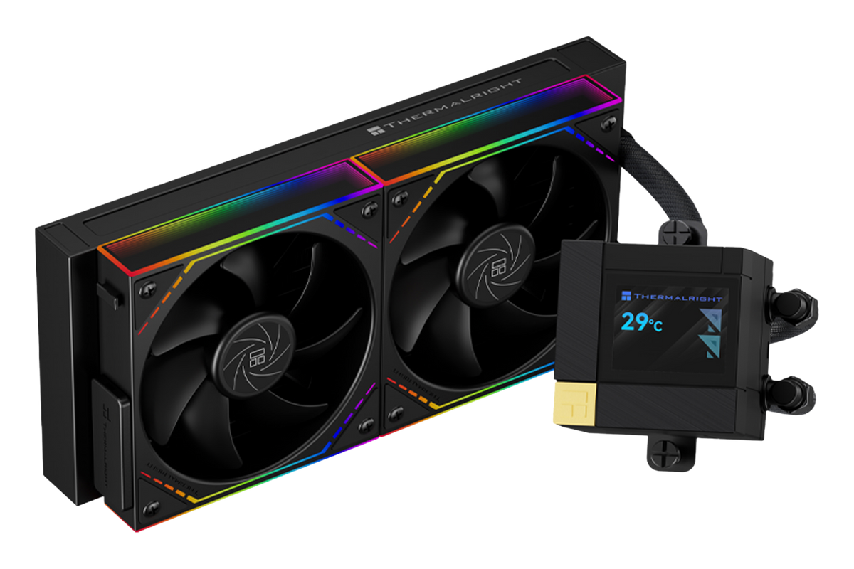 Thermalright Core Matrix 240 Vision ARGB BLACK AIO Liquid Cooler — 1