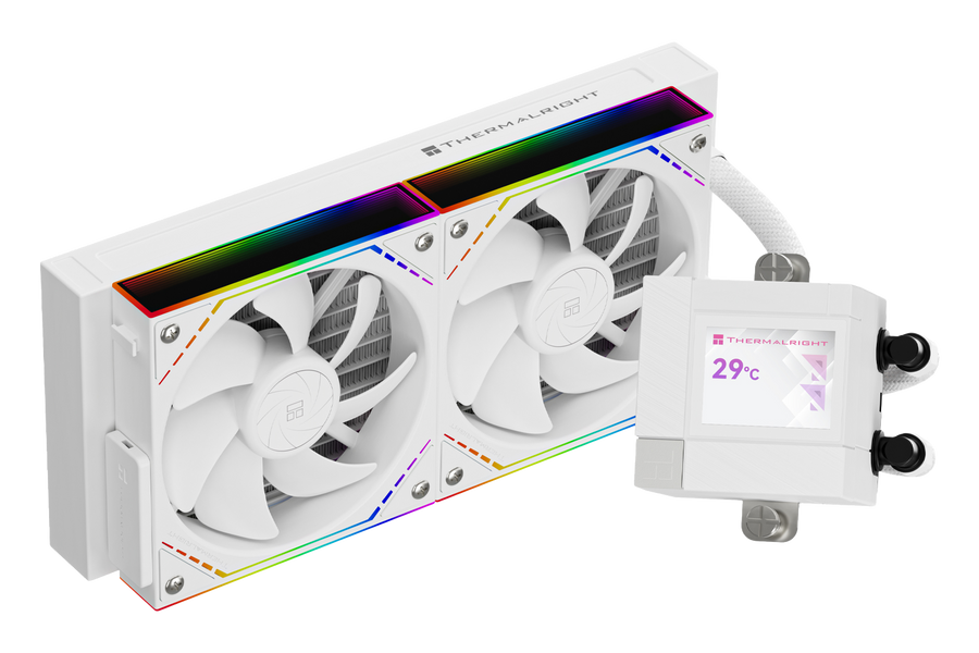 Thermalright Core Matrix 240 Vision ARGB WHITE AIO Liquid Cooler — 1