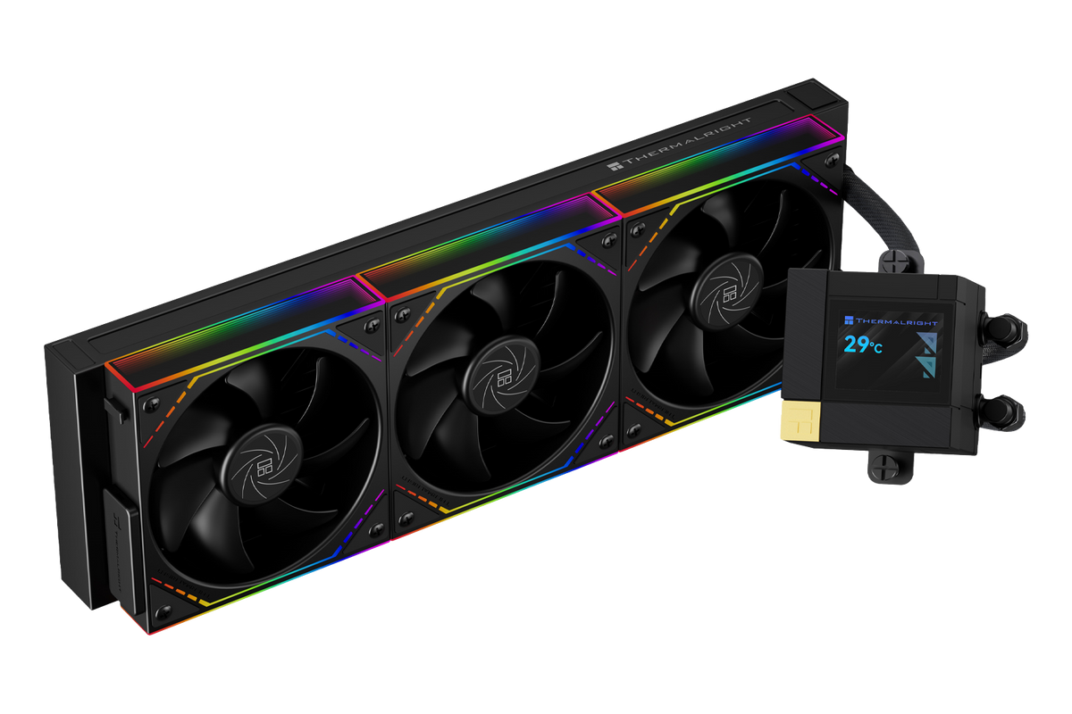 Thermalright Core Matrix 360 Vision ARGB BLACK AIO Liquid Cooler — 1
