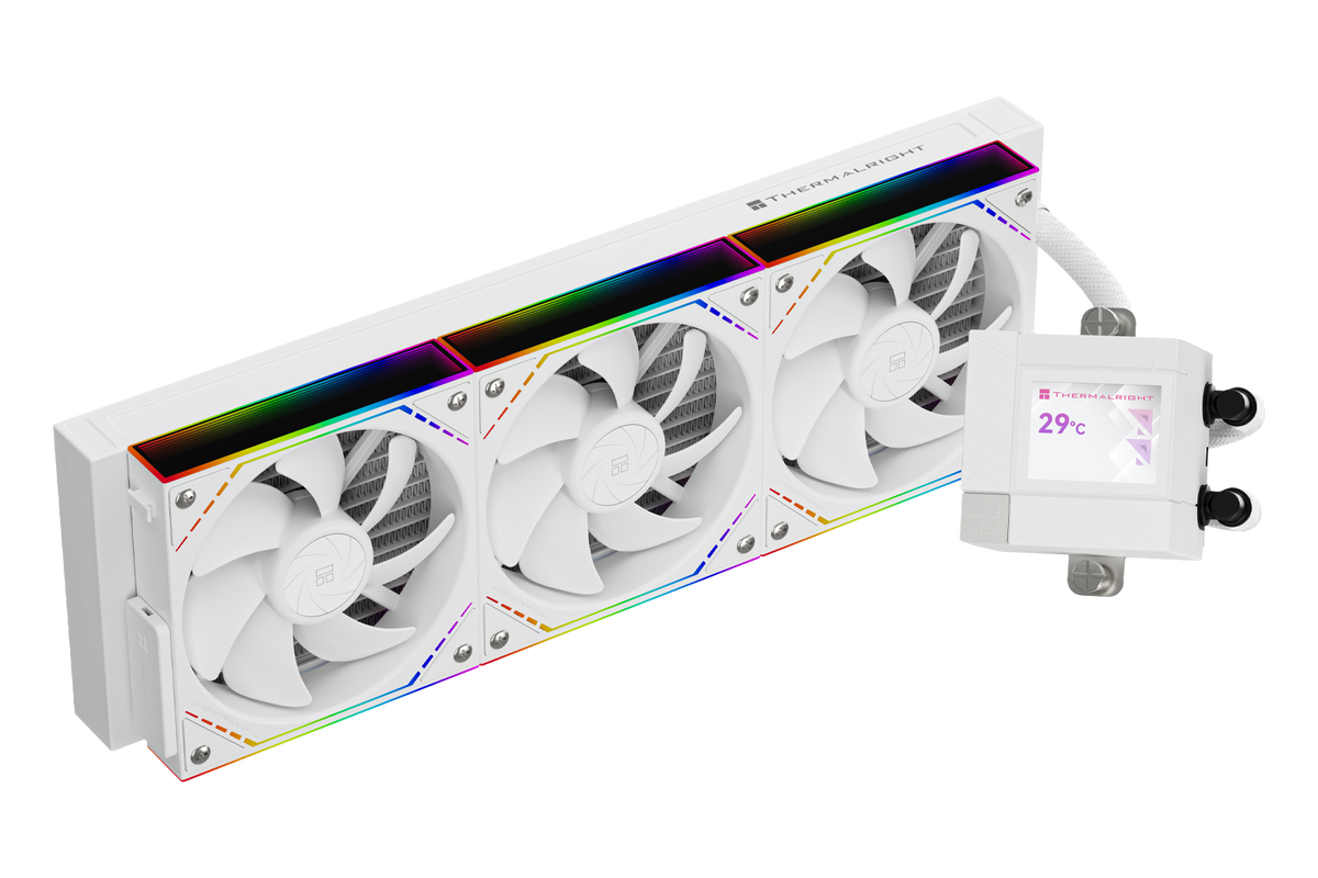 Thermalright Core Matrix 360 Vision ARGB WHITE AIO Liquid Cooler — 1