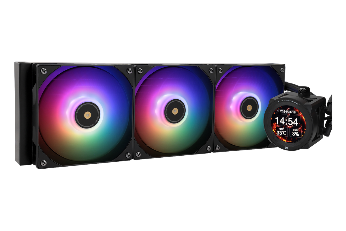 Thermalright Core Vision 360 BLACK ARGB AIO Liquid Cooler — 1