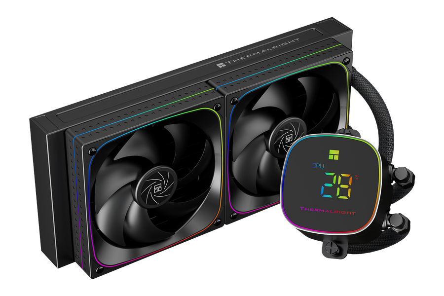 Thermalright Frozen Horizon 240 Digital ARGB BLACK AIO Liquid Cooler — 1