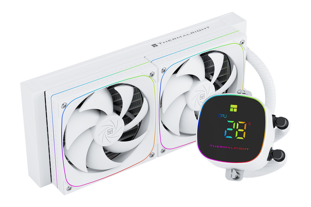 Thermalright Frozen Horizon 240 Digital ARGB WHITE AIO Liquid Cooler — 1