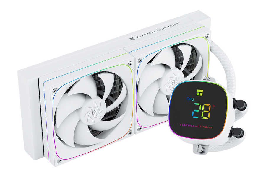 Thermalright Frozen Horizon 240 Digital ARGB WHITE AIO Liquid Cooler — 1