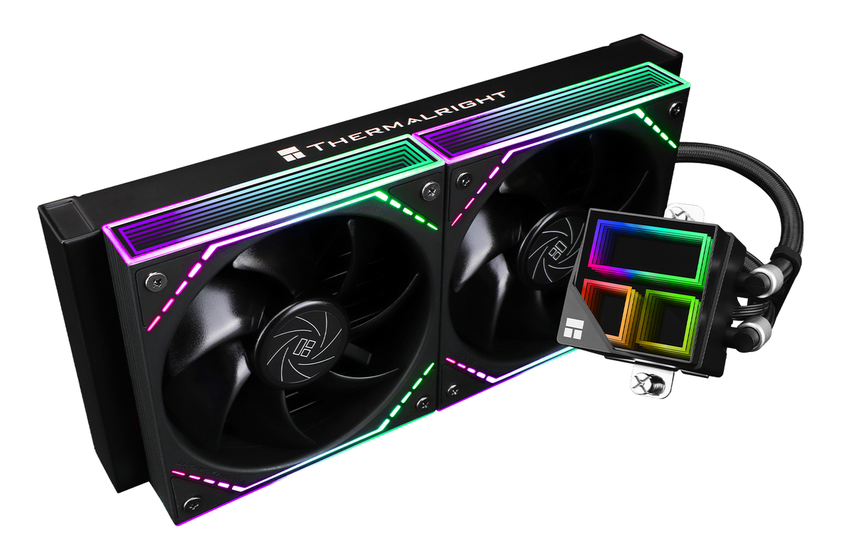 Thermalright Frozen Infinity 240 BLACK AIO Liquid Cooler — 1