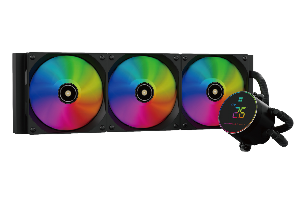 Thermalright Frozen Magic 360 Digital ARGB BLACK AIO Liquid Cooler — 1
