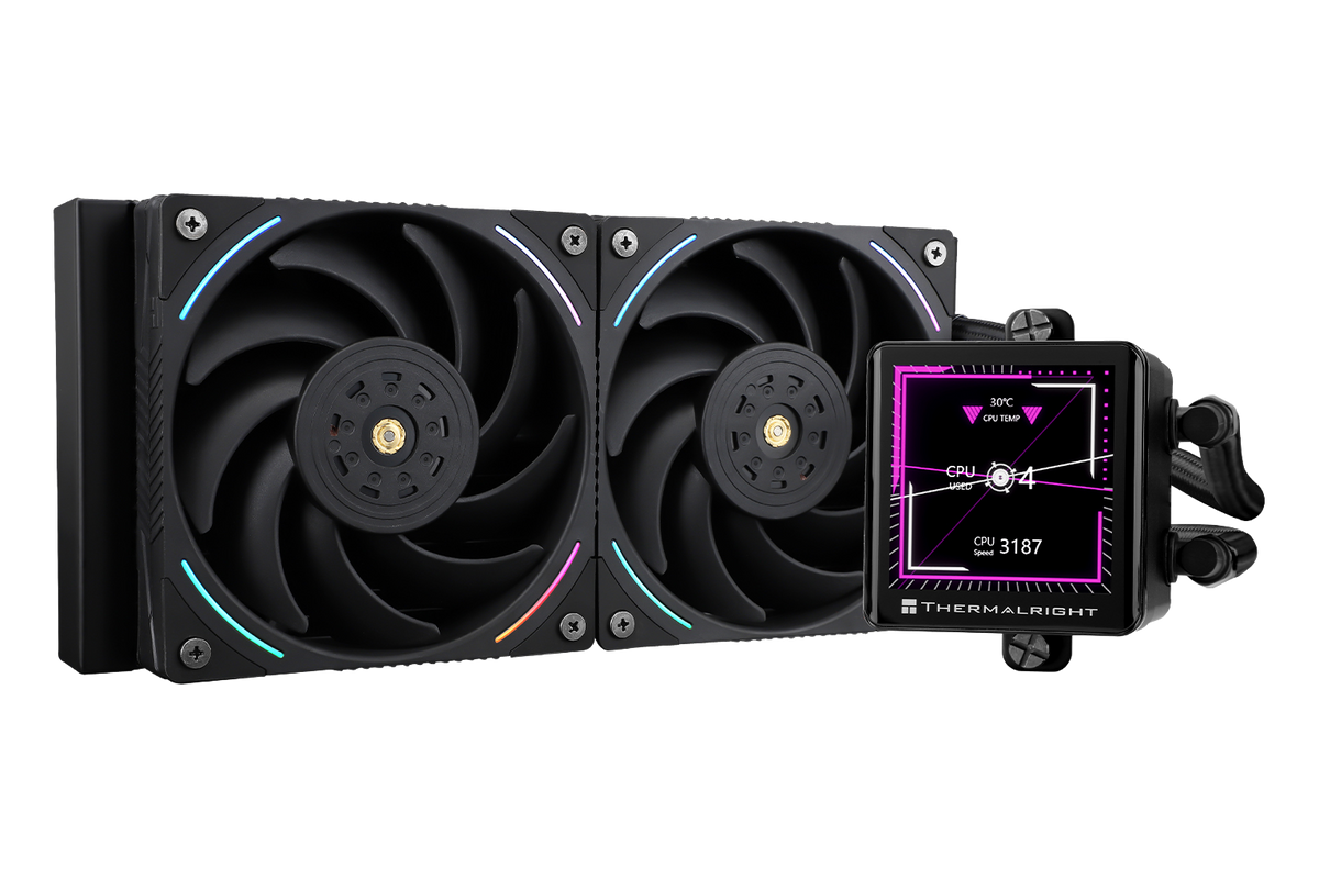 Thermalright Frozen Vision 240 BLACK AIO Liquid Cooler — 1