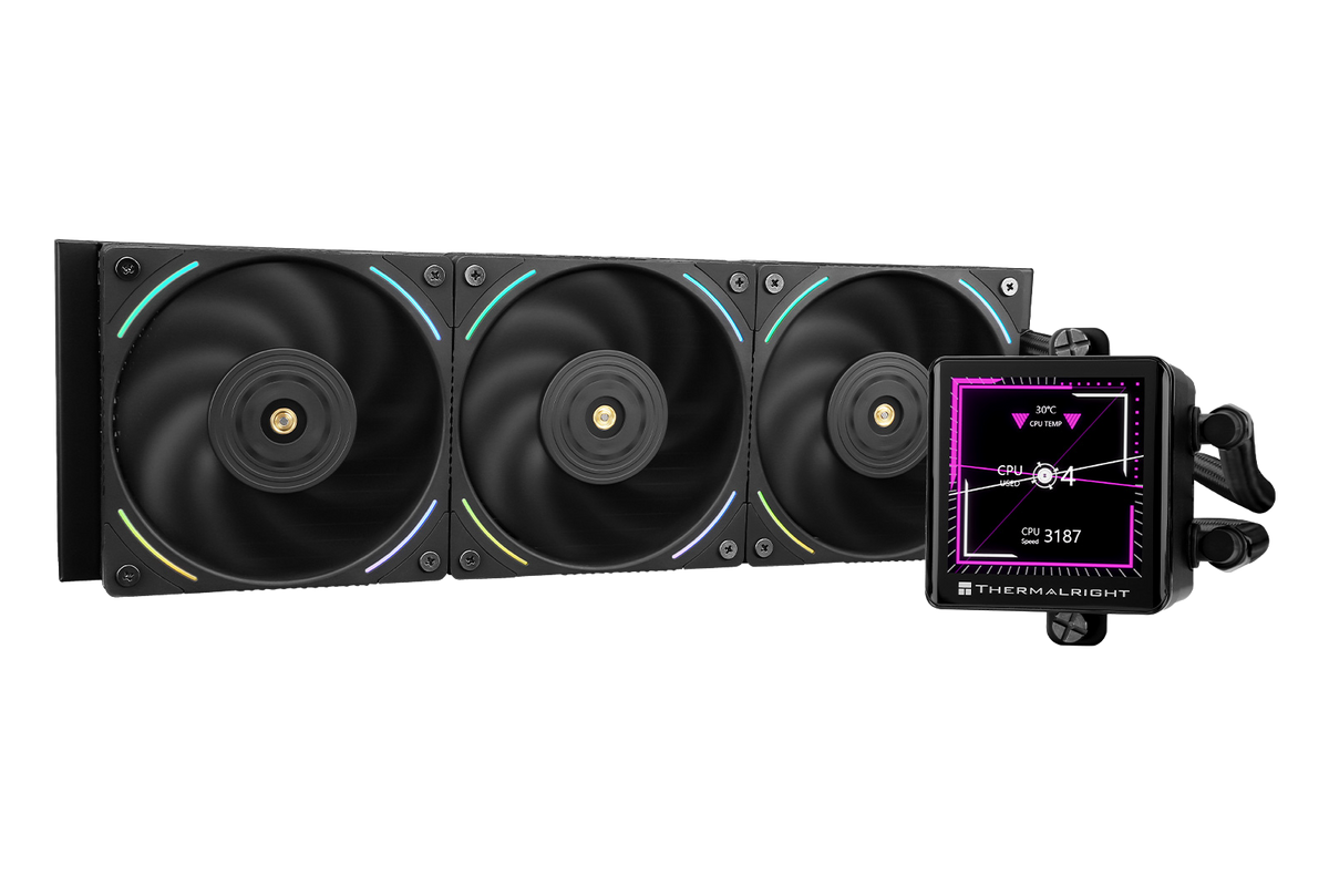 Thermalright Frozen Vision 360 BLACK AIO Liquid Cooler — 1