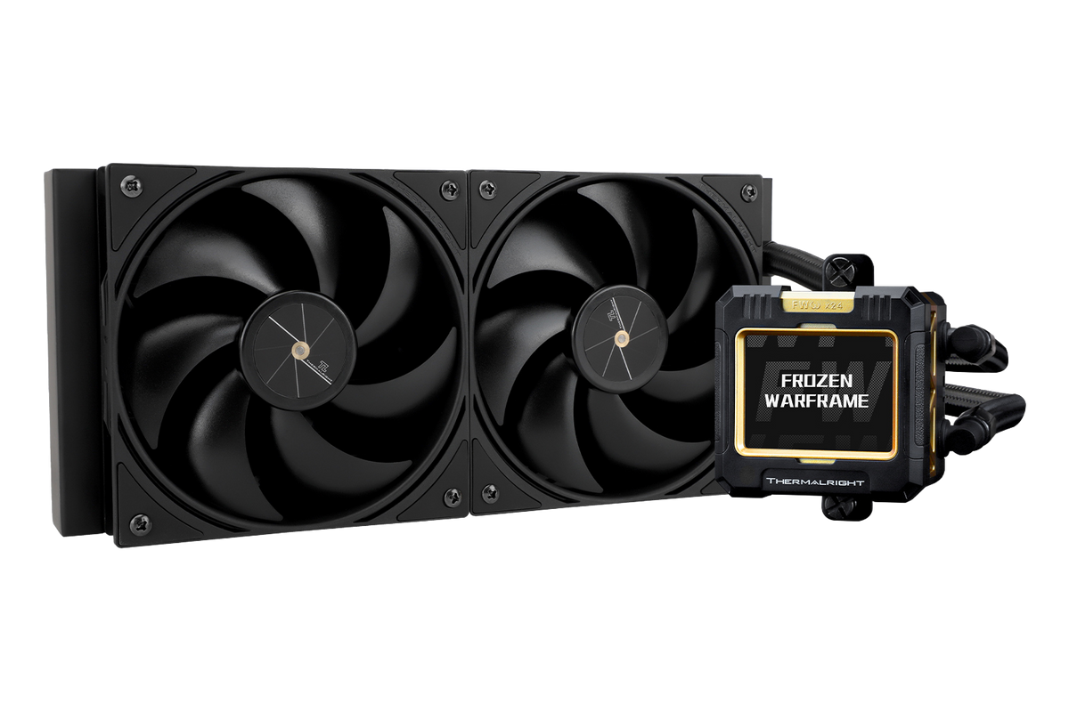 Thermalright Frozen Warframe 240 BLACK AIO Liquid Cooler — 1