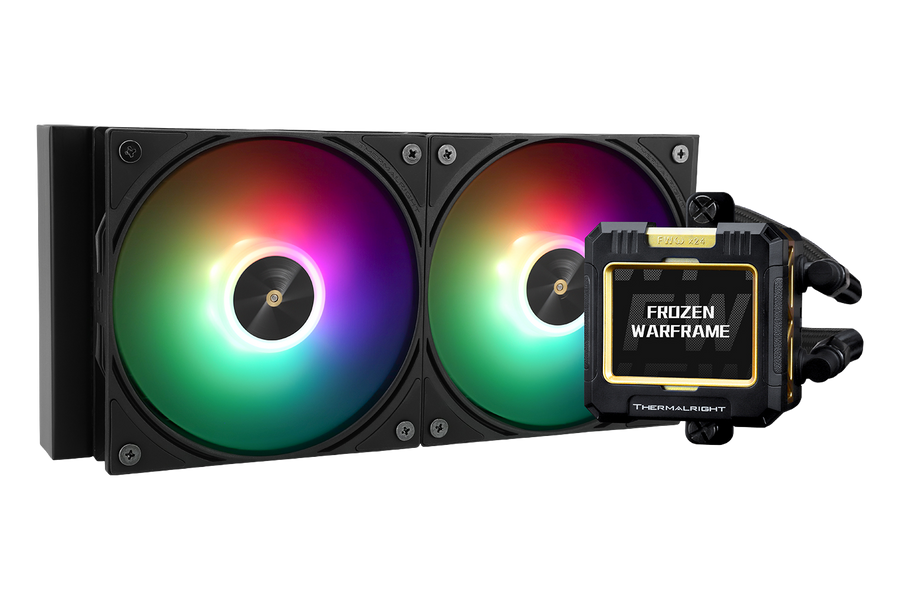 Thermalright Frozen Warframe 240 BLACK ARGB AIO Liquid Cooler — 1