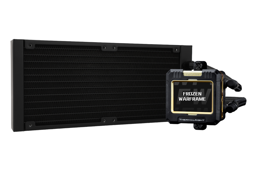 Thermalright Frozen Warframe 240 BLACK X AIO Liquid Cooler — 1