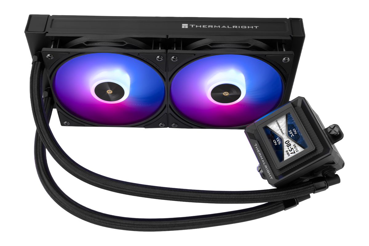Thermalright Frozen Warframe 240 SE ARGB BLACK AIO Liquid Cooler — 1