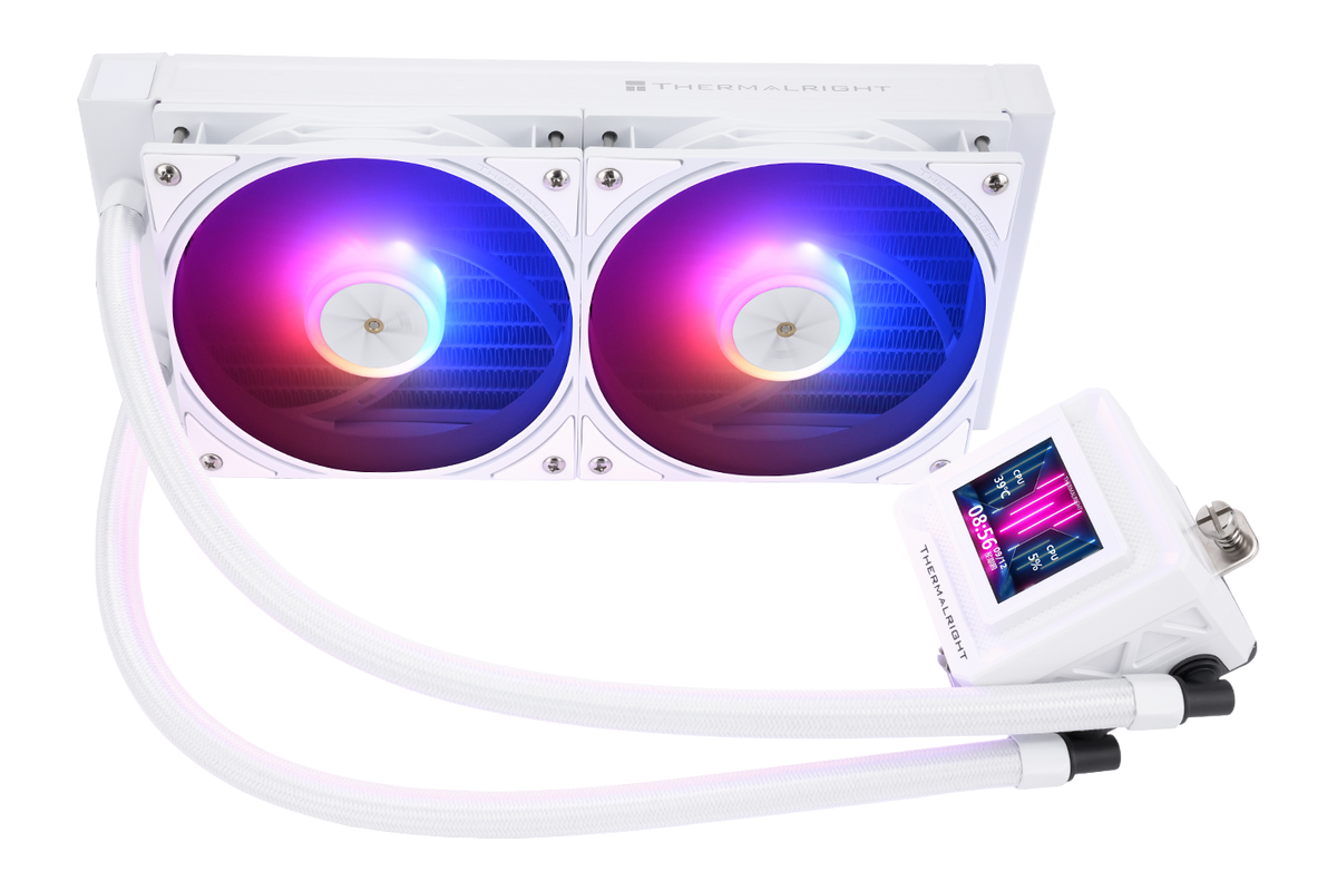 Thermalright Frozen Warframe 240 SE ARGB WHITE AIO Liquid Cooler — 1
