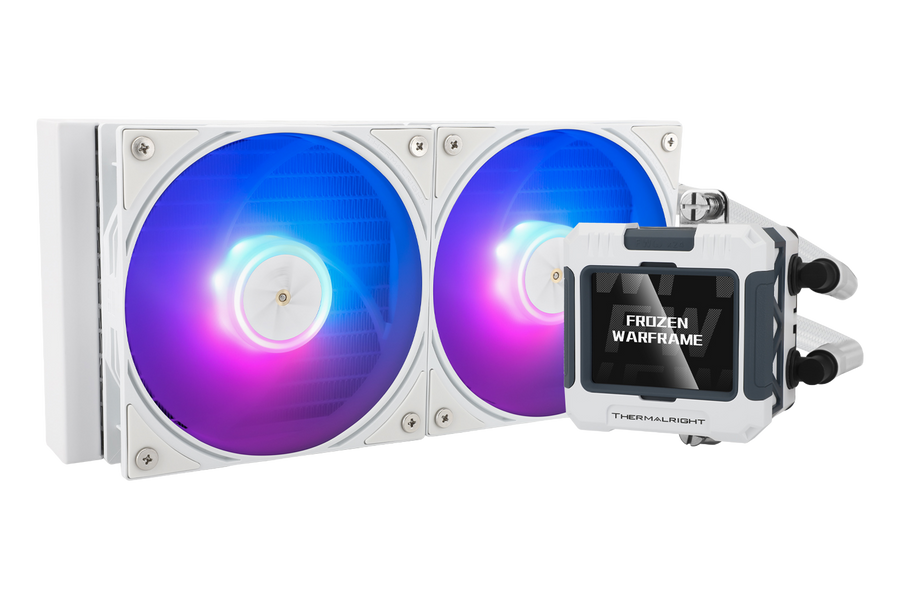 Thermalright Frozen Warframe 240 WHITE ARGB AIO Liquid Cooler — 1