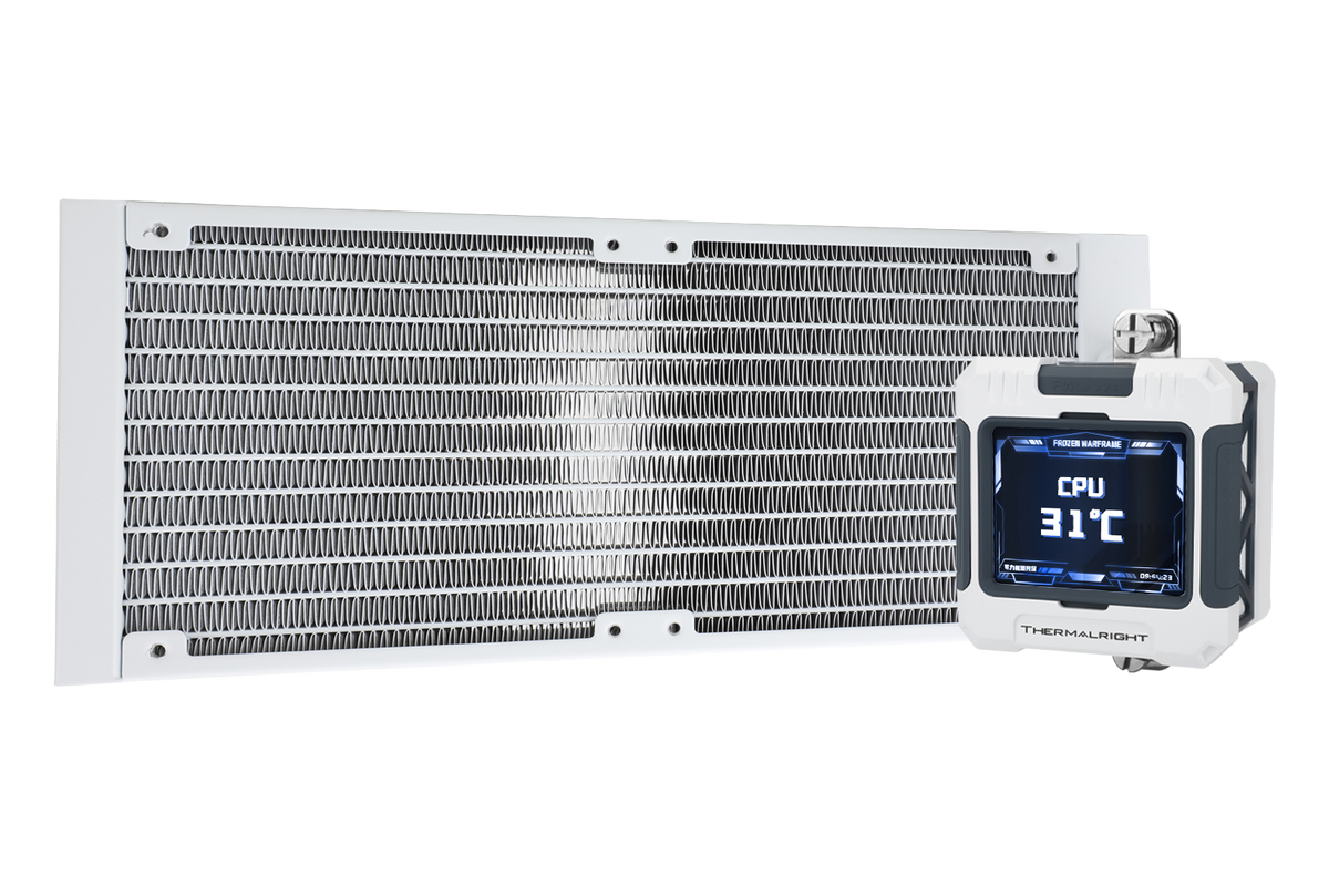 Thermalright Frozen Warframe 240 WHITE X AIO Liquid Cooler — 1