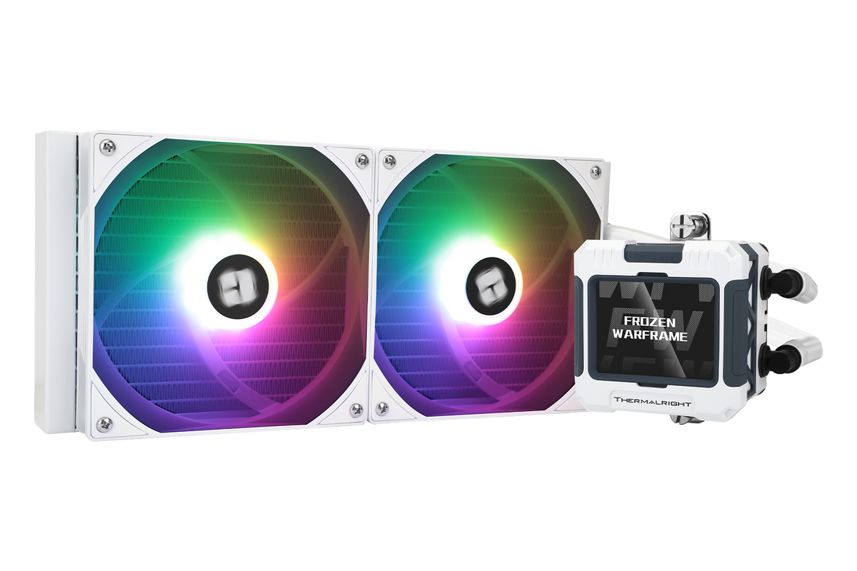 Thermalright Frozen Warframe 280 ARGB WHITE AIO Liquid Cooler — 1