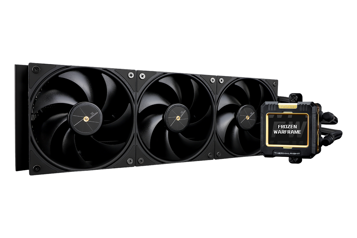 Thermalright Frozen Warframe 360 BLACK AIO Liquid Cooler — 1