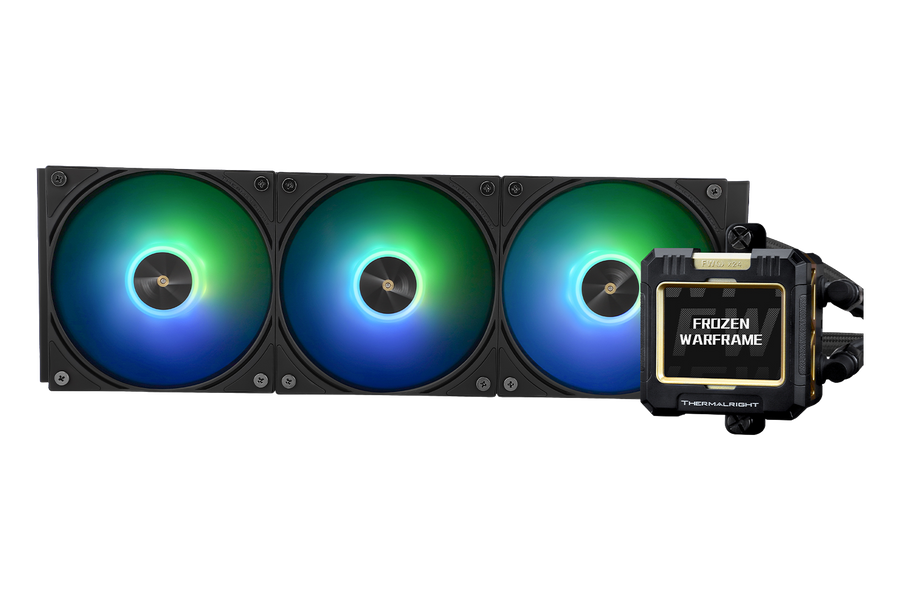 Thermalright Frozen Warframe 360 BLACK ARGB AIO Liquid Cooler — 1