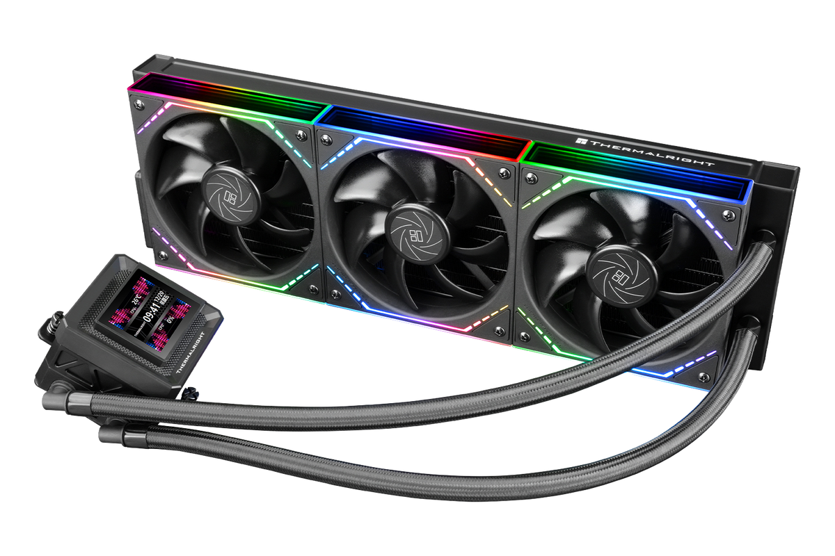 Thermalright Frozen Warframe 360 SE ARGB BLACK V2 AIO Liquid Cooler — 1