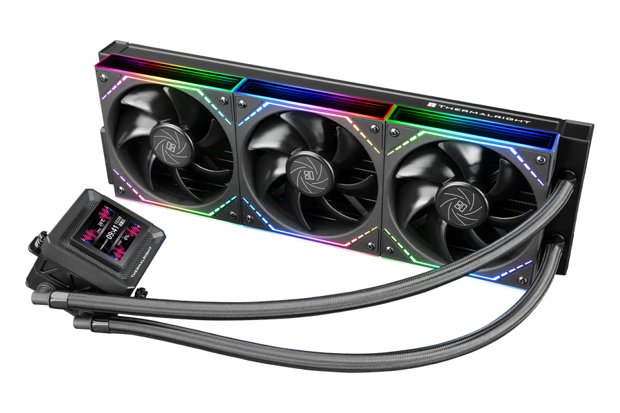 Thermalright Frozen Warframe 360 SE ARGB BLACK V2 AIO Liquid Cooler — 1