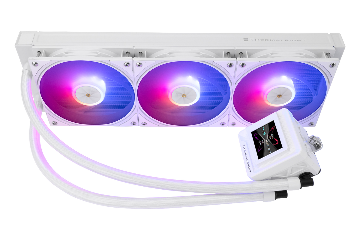 Thermalright Frozen Warframe 360 SE ARGB WHITE AIO Liquid Cooler — 1