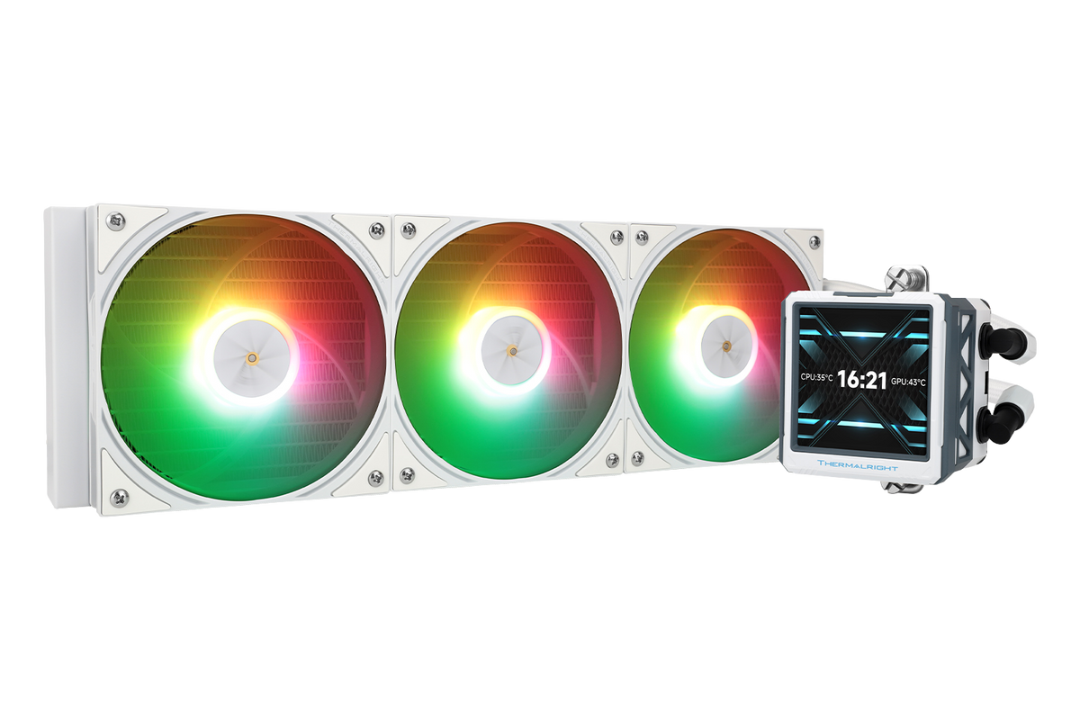 Thermalright Frozen Warframe 360 ULTRA ARGB WHITE AIO Liquid Cooler — 1