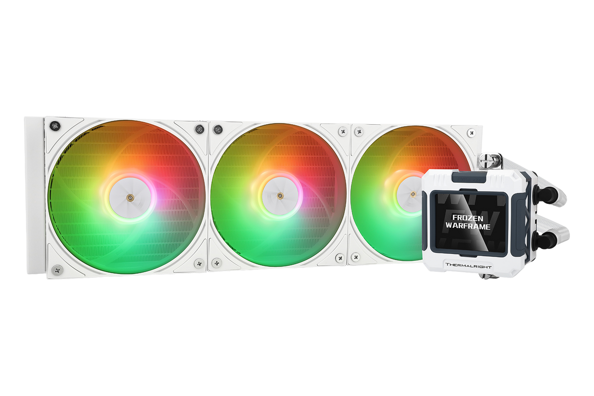 Thermalright Frozen Warframe 360 WHITE ARGB AIO Liquid Cooler — 1