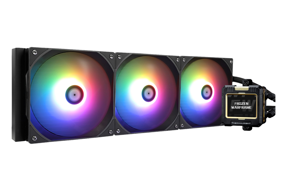 Thermalright Frozen Warframe 420 BLACK ARGB AIO Liquid Cooler — 1