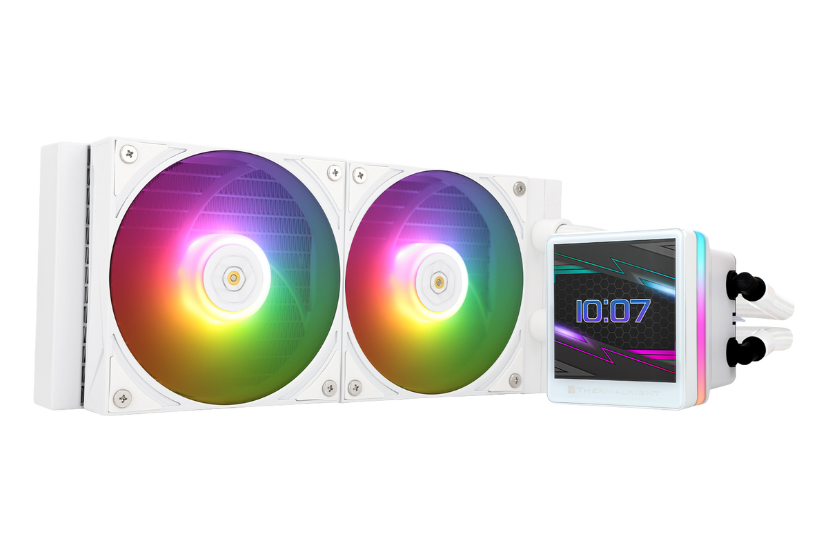 Thermalright Grand Vision 240 ARGB WHITE AIO Liquid Cooler — 1