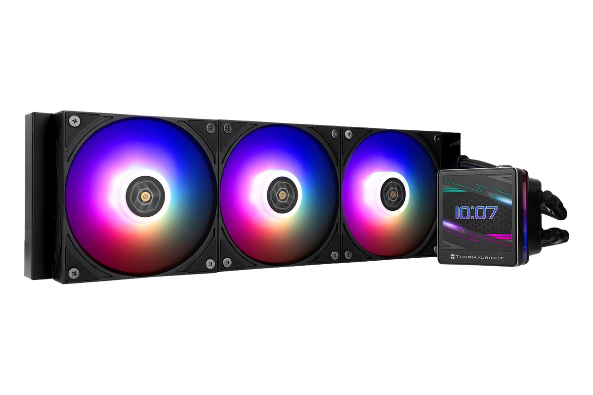 Thermalright Grand Vision 360 ARGB BLACK AIO Liquid Cooler — 1