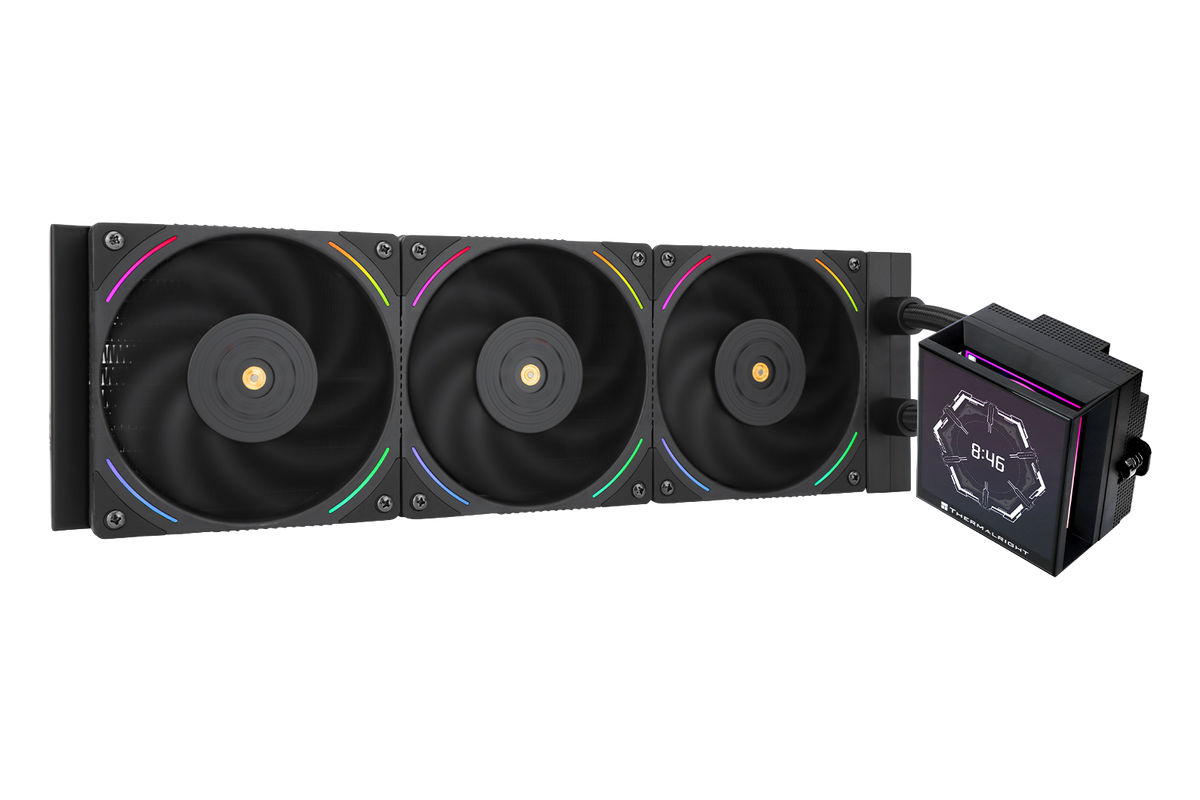 Thermalright Hyper Vision 360 ARGB BLACK AIO Liquid Cooler — 1