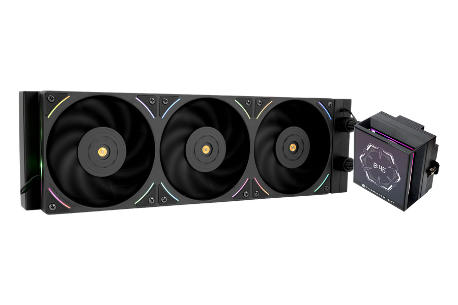 Thermalright Hyper Vision 360 UB ARGB BLACK AIO Liquid Cooler — 1