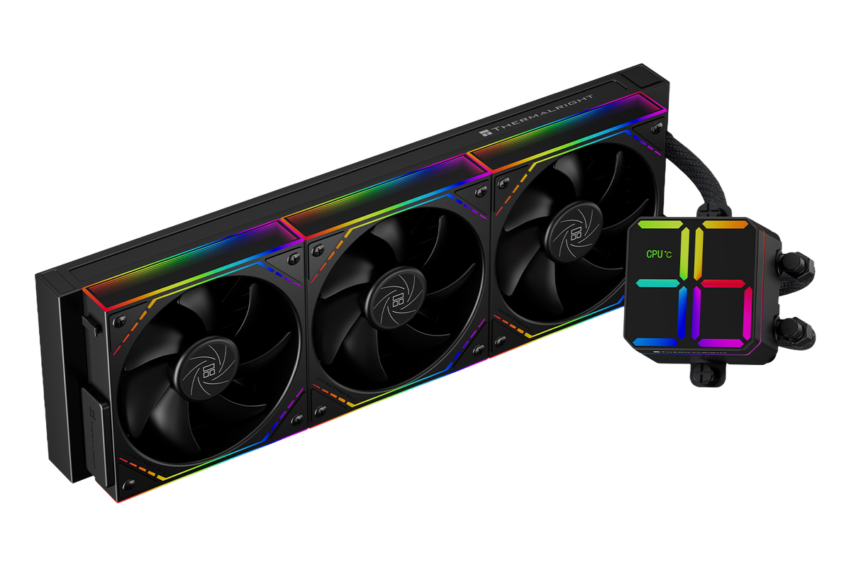 Thermalright Magic Qube 360 ARGB BLACK AIO Liquid Cooler — 1