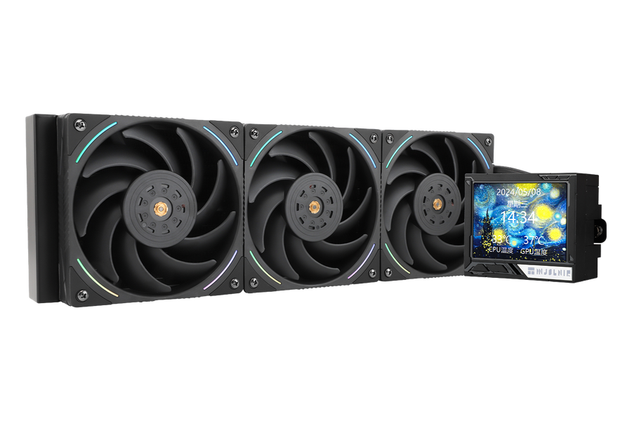 Thermalright Mjolnir Vision 360 BLACK ARGB AIO Liquid Cooler — 1