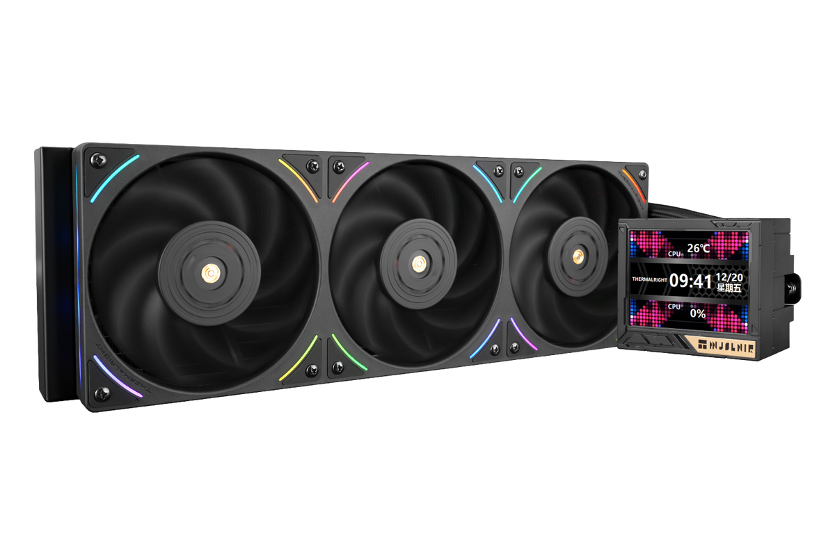 Thermalright Mjolnir Vision 360 UB PRO ARGB BLACK AIO Liquid Cooler — 1