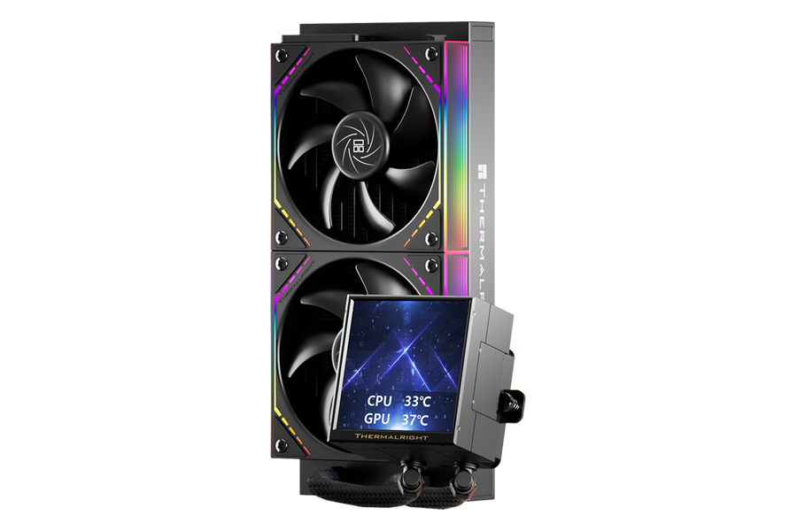 Thermalright Peerless Vision 240 ARGB BLACK AIO Liquid Cooler — 1