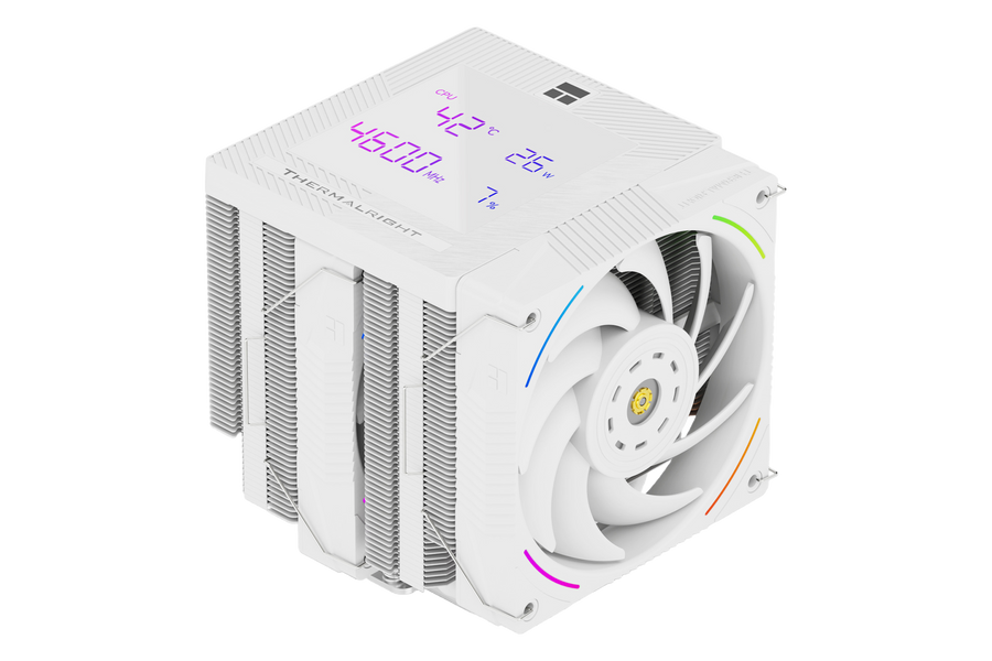 Thermalright Phantom Spirit 120 Digital SNOW Air Cooler White