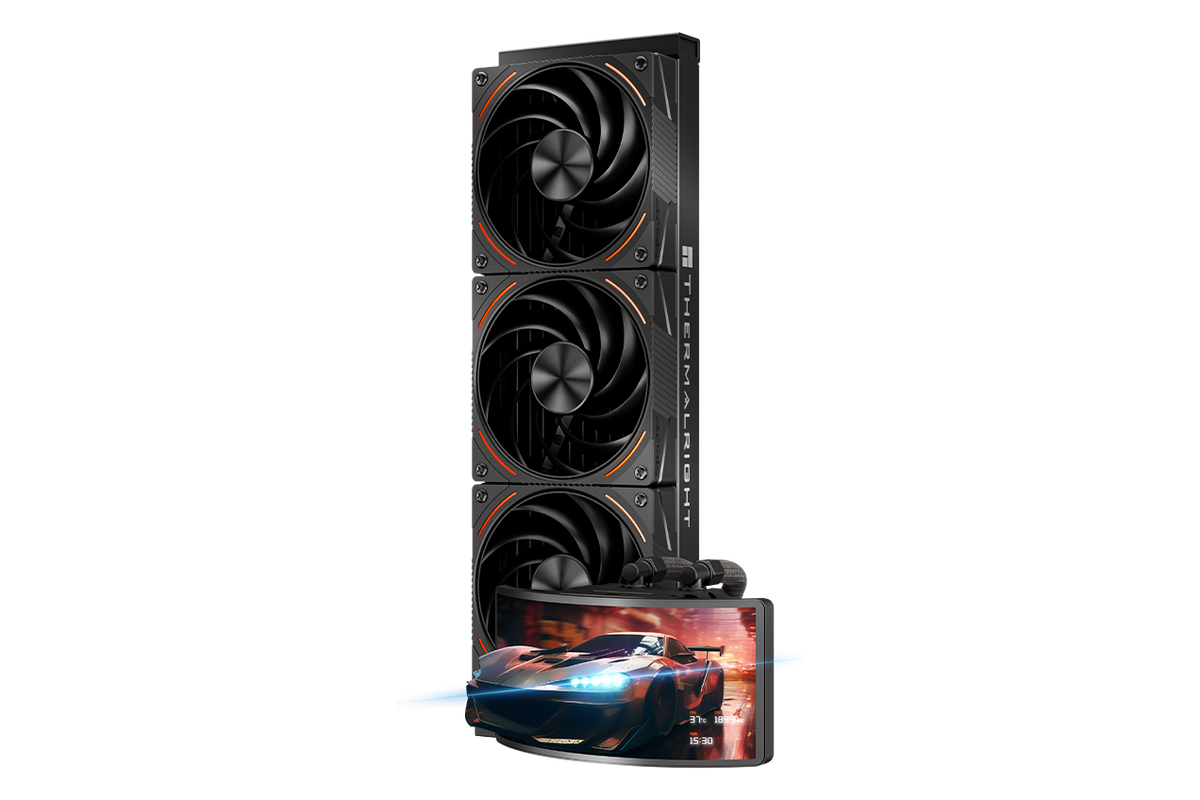 Thermalright Rainbow Vision 360 Turbo ARGB BLACK AIO Liquid Cooler — 1