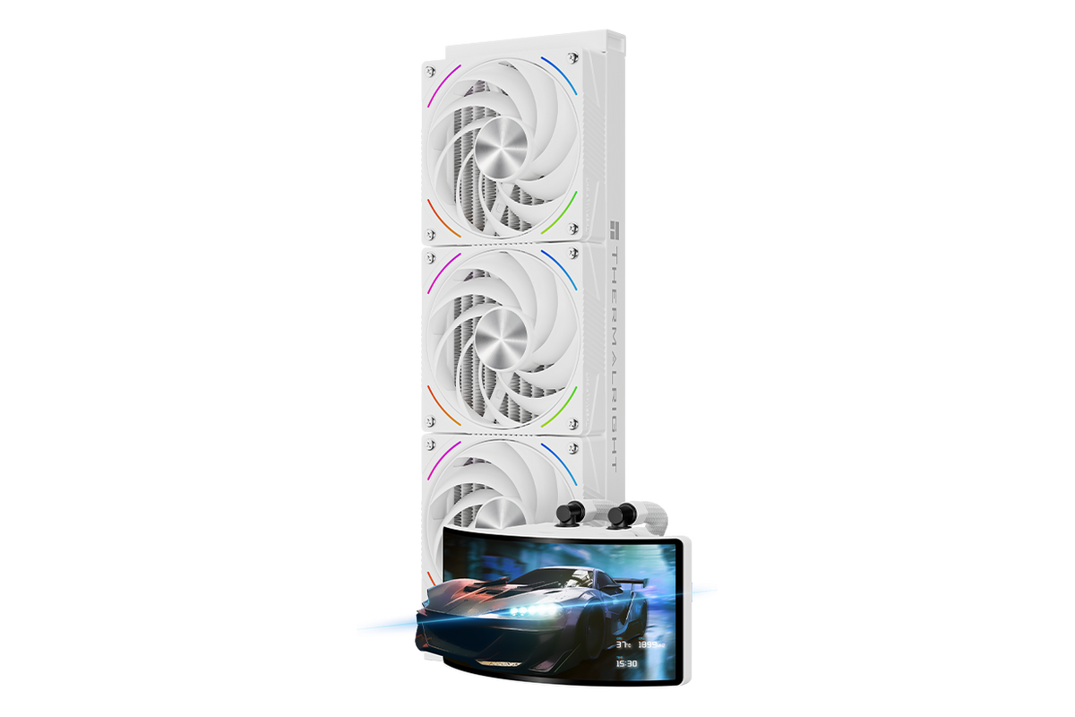 Thermalright Rainbow Vision 360 Turbo ARGB WHITE AIO Liquid Cooler — 1
