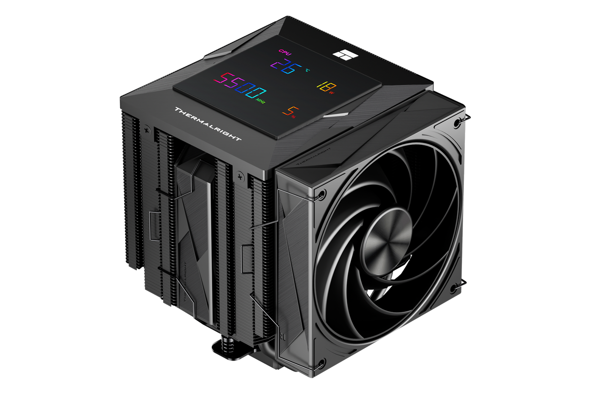 Thermalright Royal Pretor 130 Digital BLACK Air Cooler — 1
