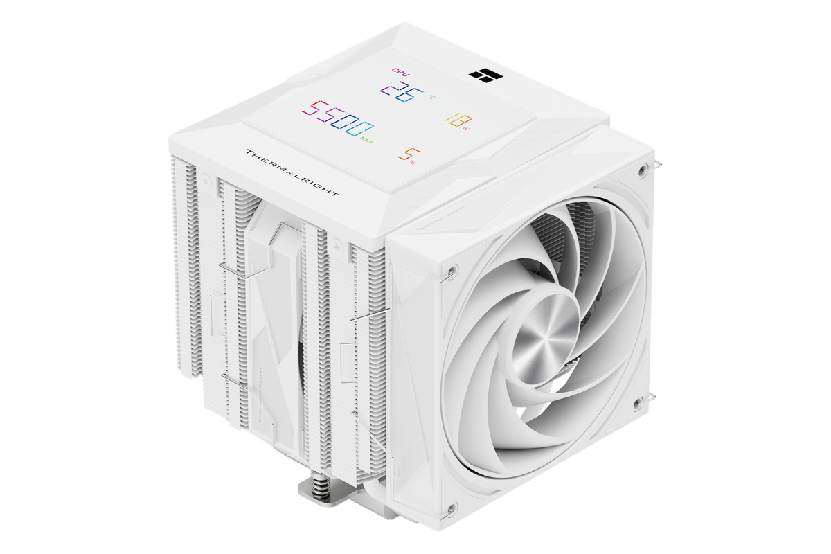 Thermalright Royal Pretor 130 Digital WHITE Air Cooler — 1