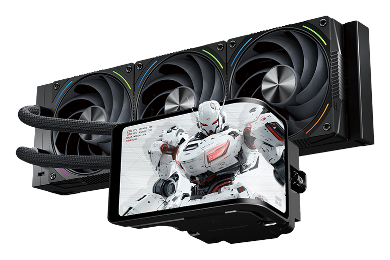 Thermalright Wonder Vision 360 Turbo ARGB BLACK AIO Liquid Cooler — 1