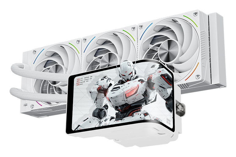Thermalright Wonder Vision 360 Turbo ARGB WHITE AIO Liquid Cooler — 1