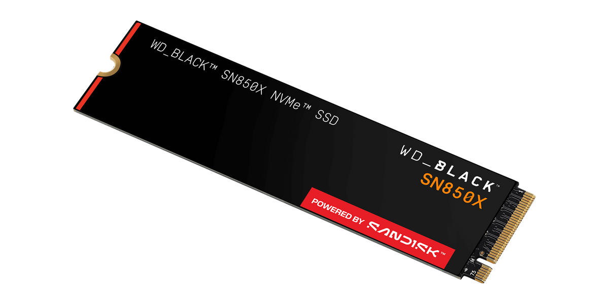 WD_BLACK SN850X 1TB PCIe 4.0 NVMe — 2