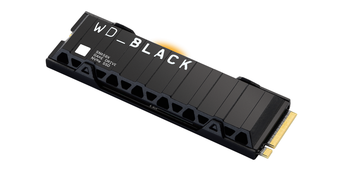 WD_BLACK SN850X 2TB PCIe 4.0 NVMe with Heatsink — 2
