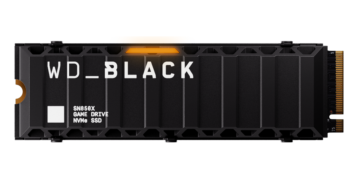 WD_BLACK SN850X 4TB PCIe 4.0 NVMe with Heatsink — 1