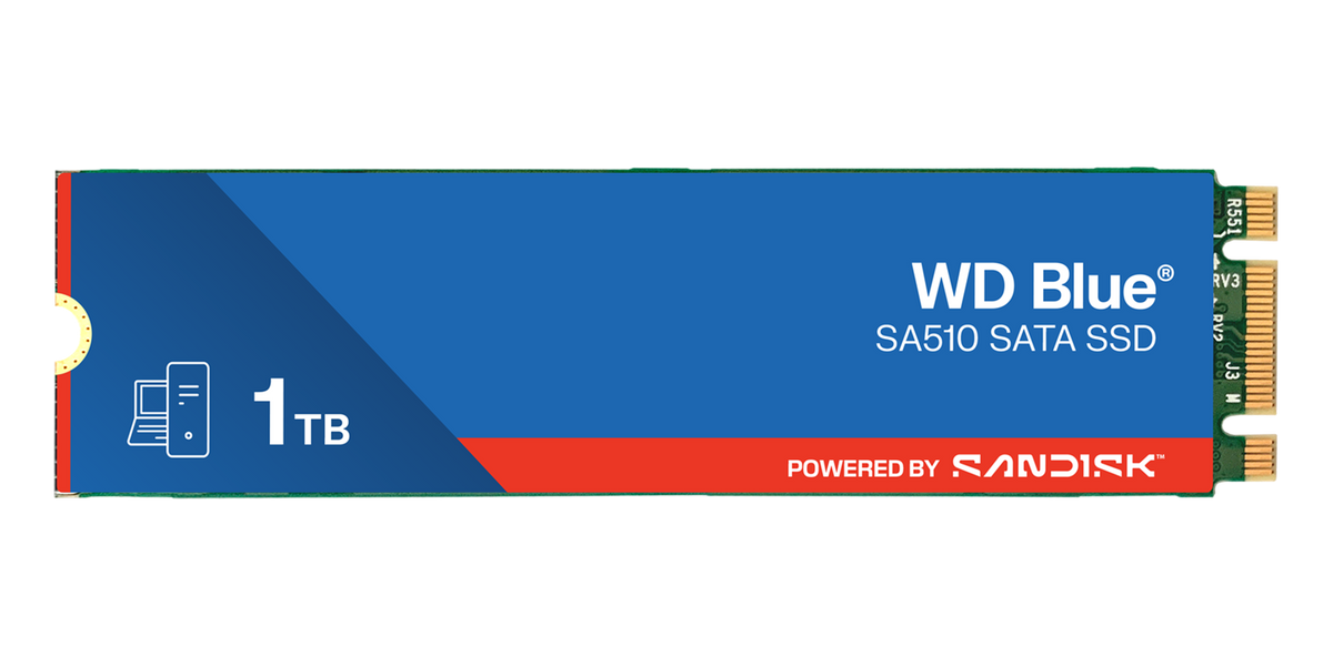 WD Blue SA510 1TB SATA M.2 — 1