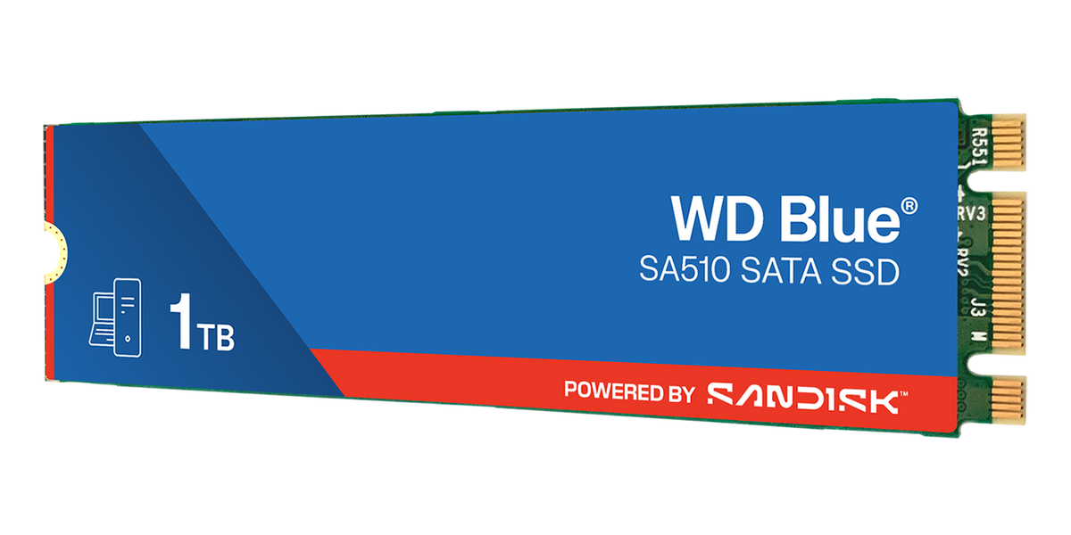 WD Blue SA510 1TB SATA M.2 — 2