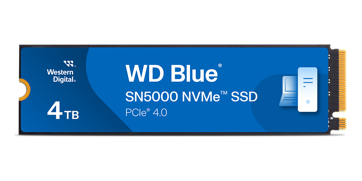 WD Blue SN5000 4TB PCIe 4.0 NVMe — 1