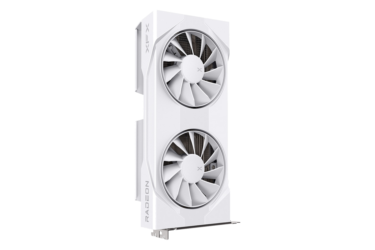 XFX SWIFT RX 9060 XT OC 8GB WHITE — 1